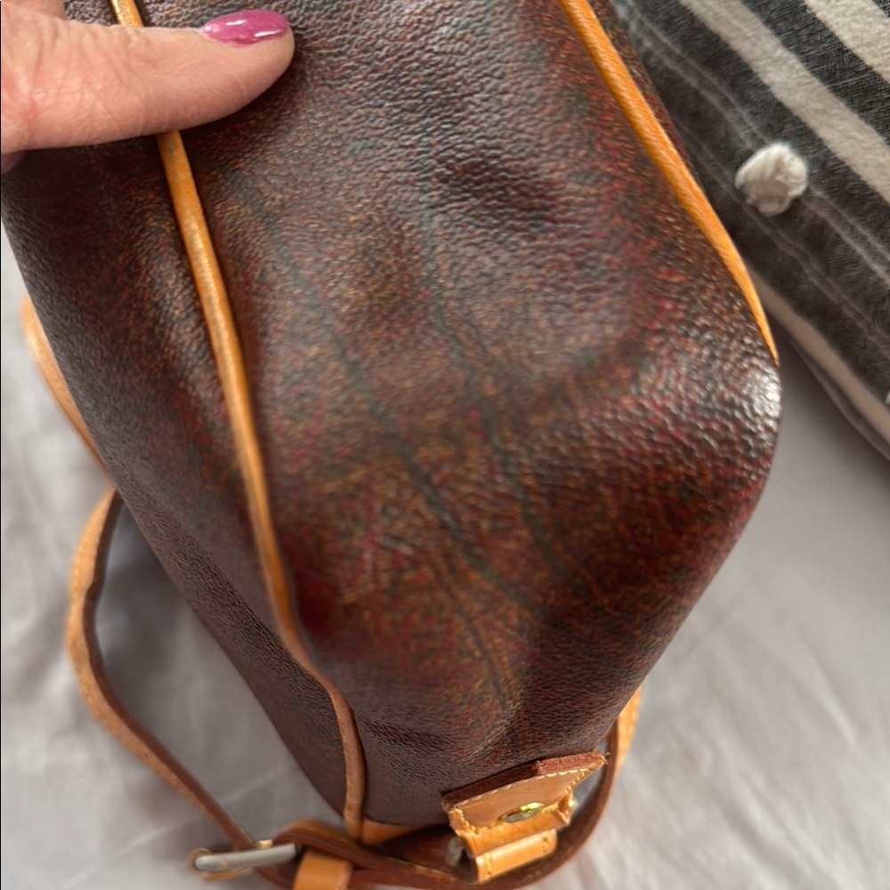 Etro Brown Crossbody Bag with Adjustable Strap - Picture 11 of 16